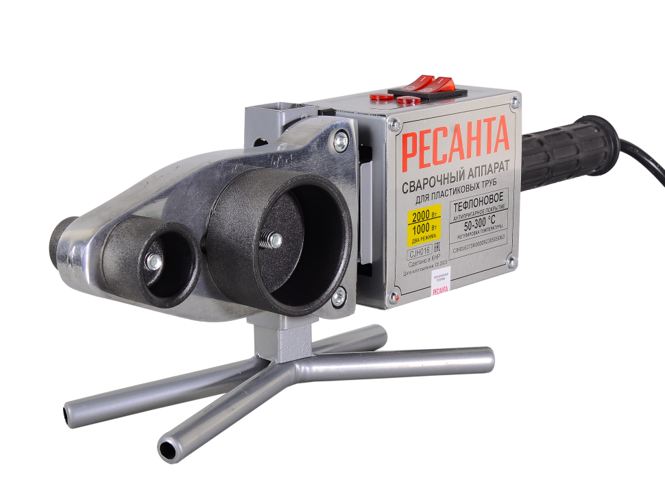 Аппарат для сварки ПВХ труб Ресанта АСПТ-2000К 65/135