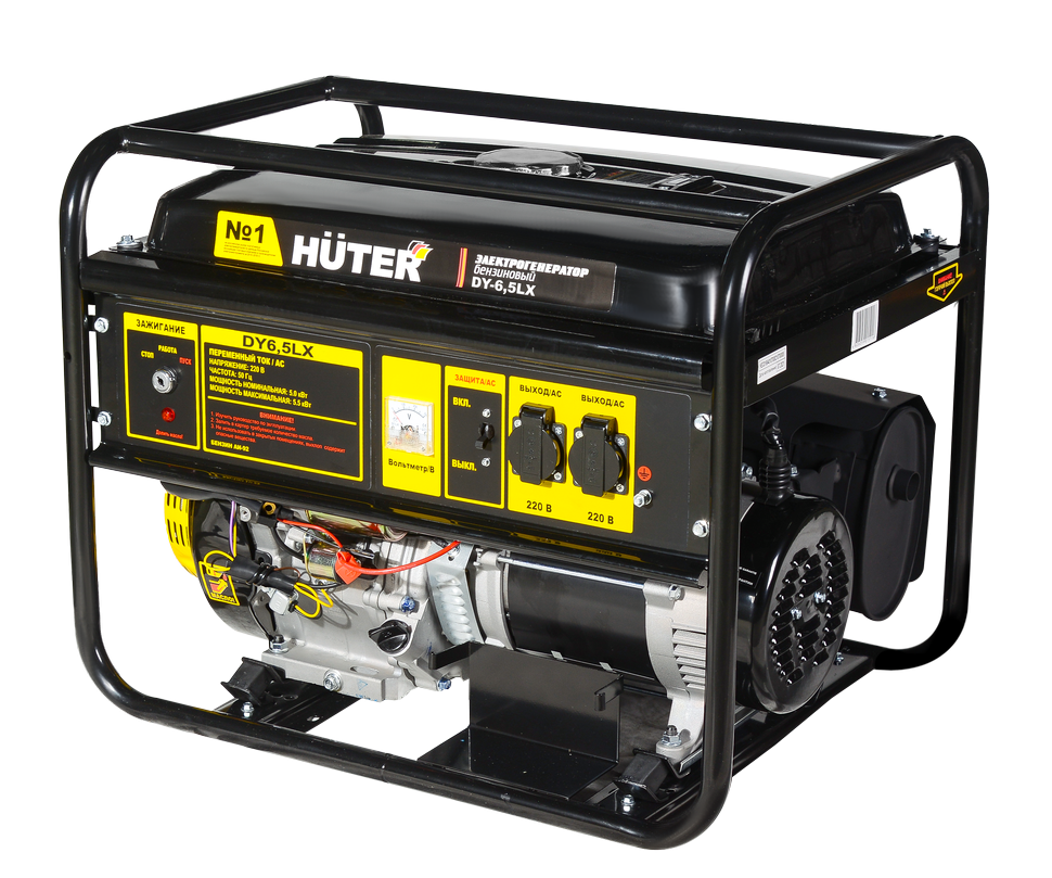 Электрогенератор Huter DY6,5LX 64/1/75