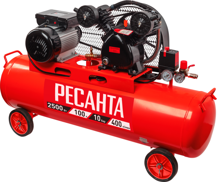 Компрессор Ресанта КП-100/400Р 74/7/5