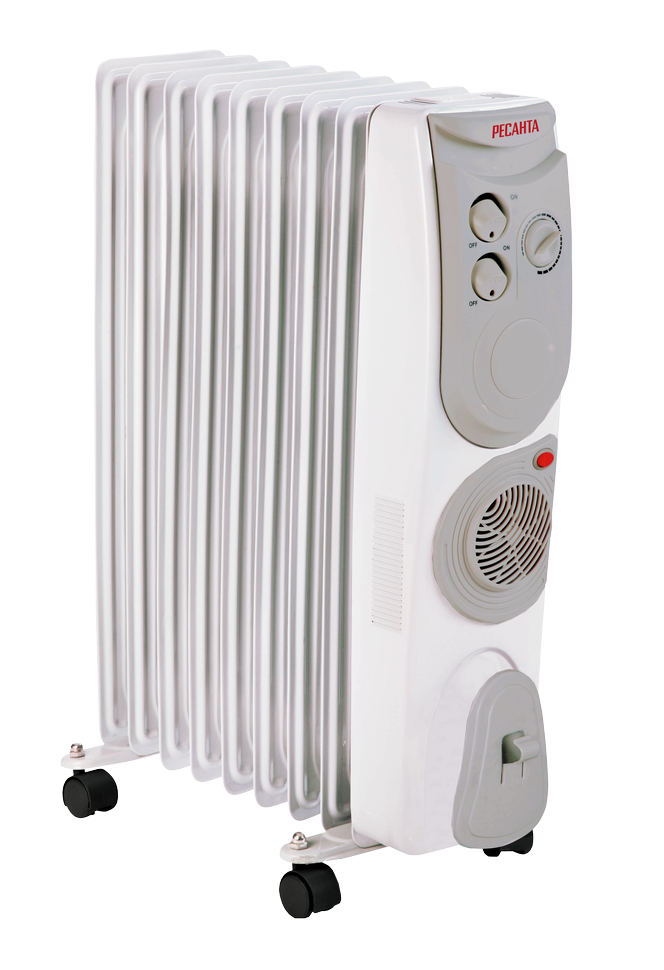 Масляный радиатор Ресанта ОМ-9АВ 67/3/22