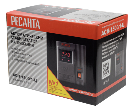 Стабилизатор напряжения РЕСАНТА ACH-1500/1-Ц
