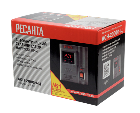 Стабилизатор напряжения РЕСАНТА АСН-2000/1-Ц