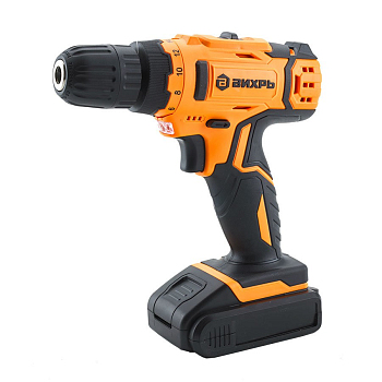 Дрель-шуруповерт ВИХРЬ ДА-18Л-2 72/14/16