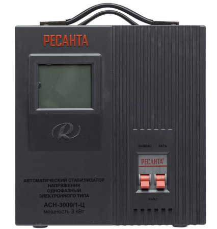 Стабилизатор напряжения РЕСАНТА АСН-3000/1-Ц