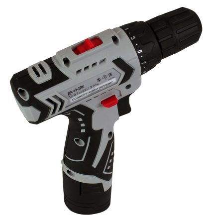 Дрель-шуруповерт аккумуляторная ДА-12-2ЛК Ресанта