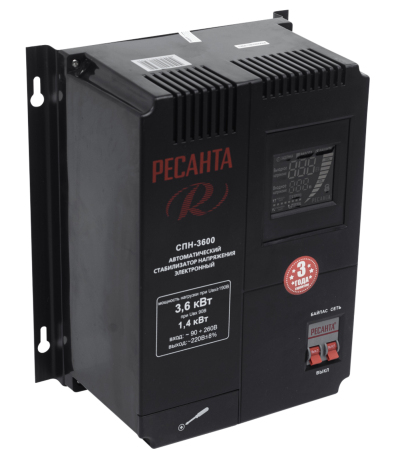 Стабилизатор пониженного напряжения РЕСАНТА СПН-3600