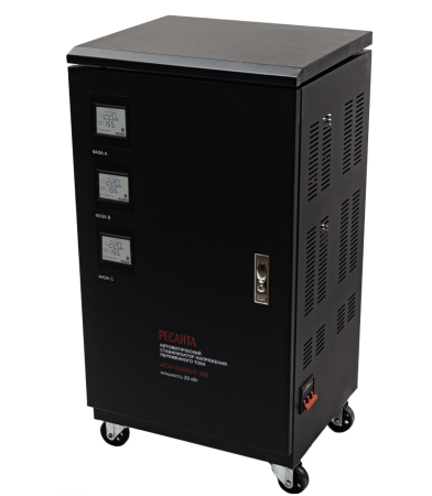 Стабилизатор напряжения РЕСАНТА АСН-20000/3-ЭМ